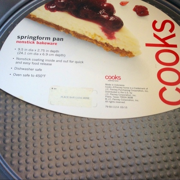 Cooks Nonstick Springform Pan 10.5” by 2.75” - Picture 2 of 4